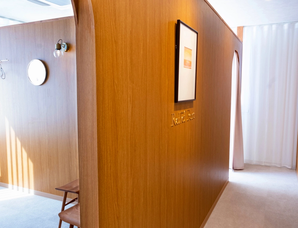 自律神経を整えるために計算しつくされた空間